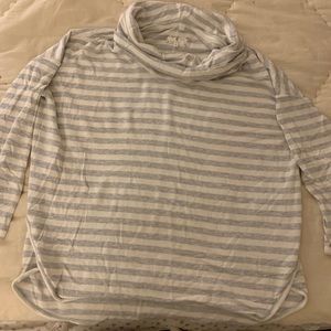 Lou and grey turtle neck